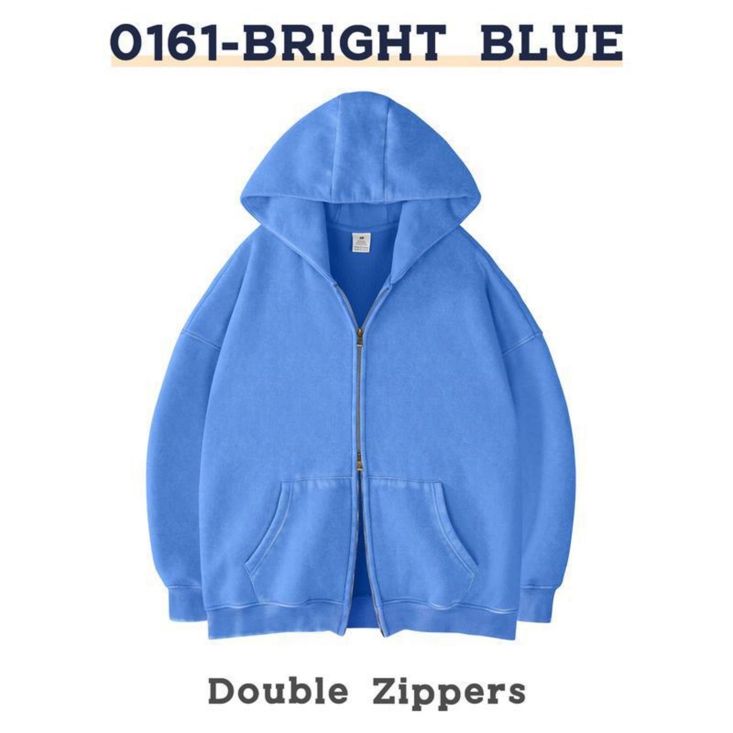 Men's And Women's Casual Zipper Hoodies