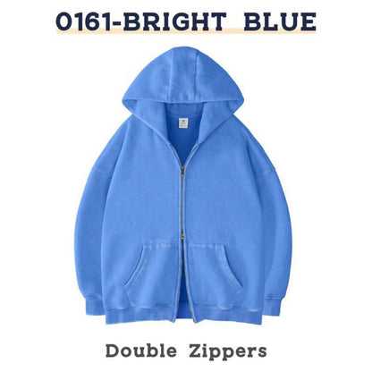Men's And Women's Casual Zipper Hoodies