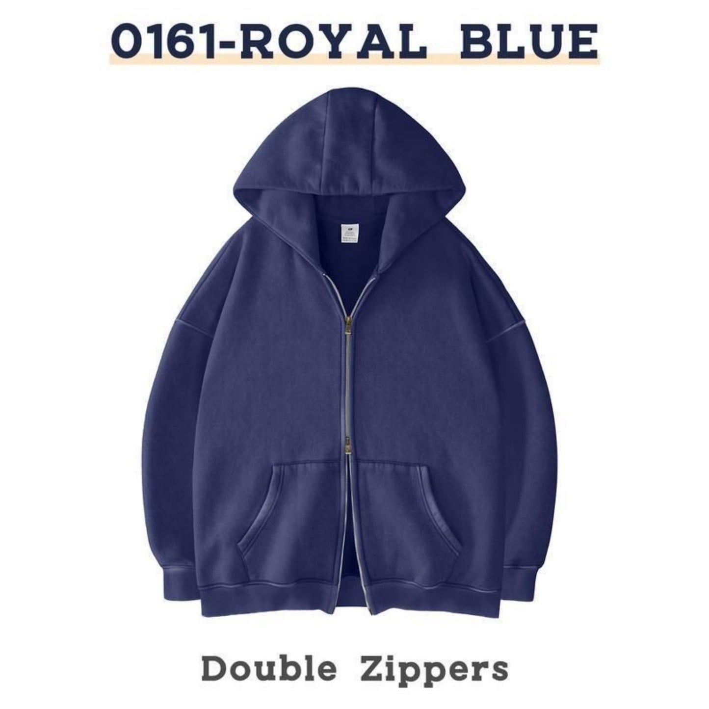 Men's And Women's Casual Zipper Hoodies