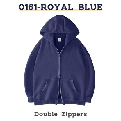 Men's And Women's Casual Zipper Hoodies
