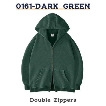 Men's And Women's Casual Zipper Hoodies