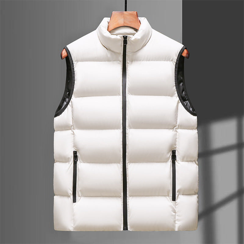 Men's Thickened Casual All-Match Vest Outerwear Cotton Waistcoat