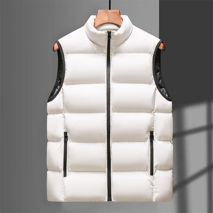 Men's Thickened Casual All-Match Vest Outerwear Cotton Waistcoat