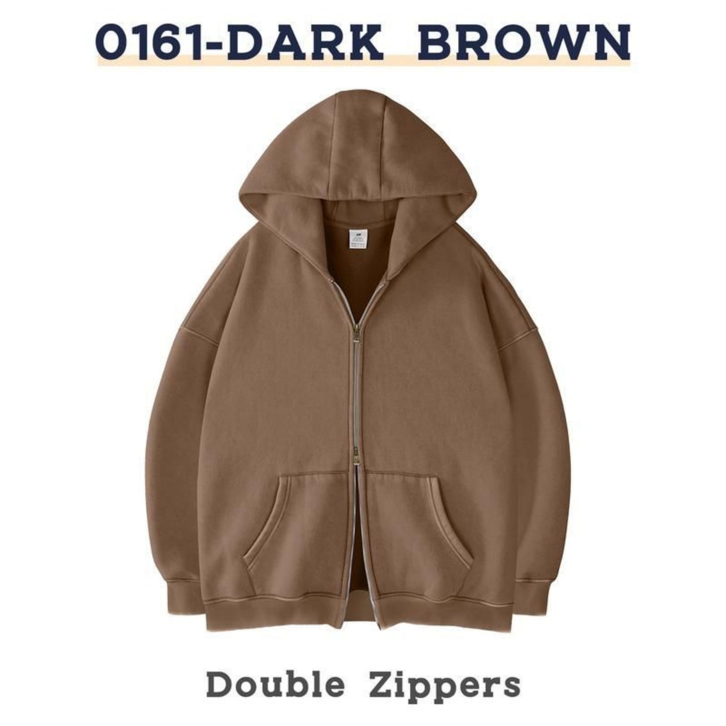 Men's And Women's Casual Zipper Hoodies