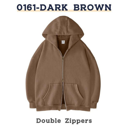 Men's And Women's Casual Zipper Hoodies