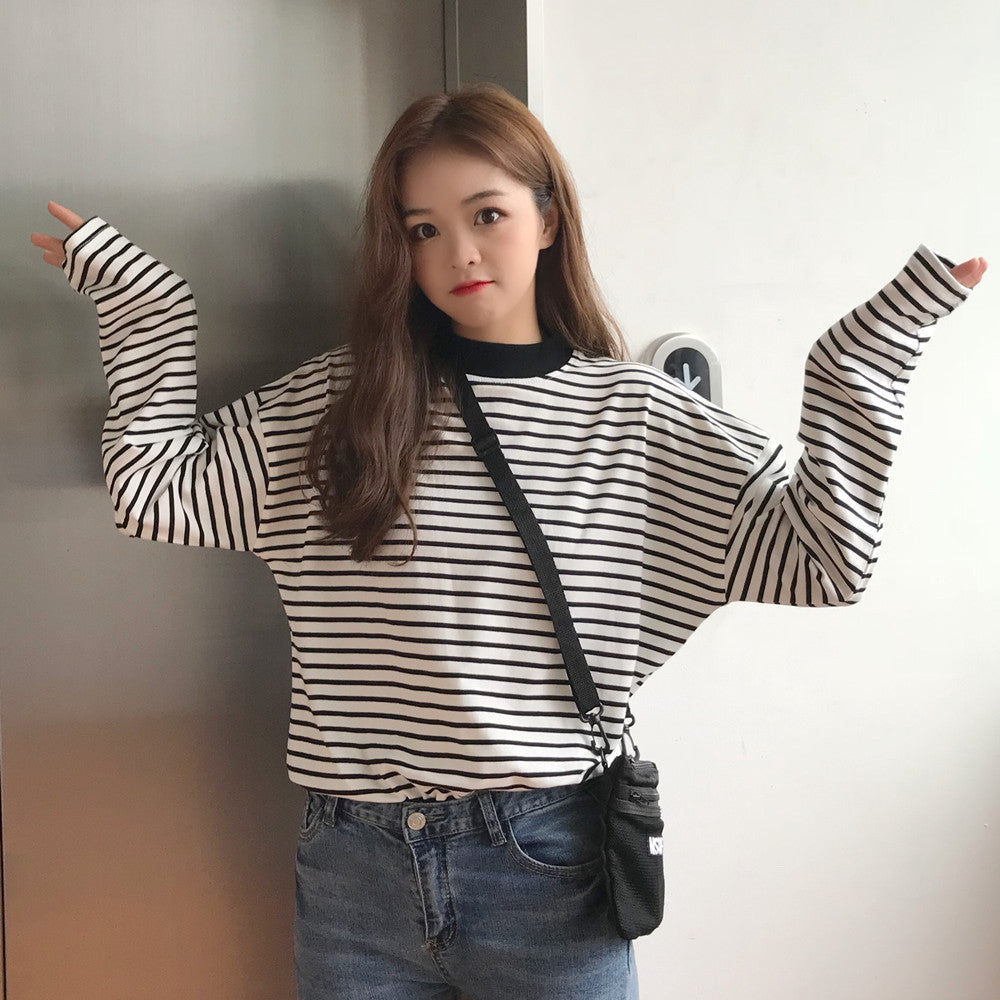 Qiuyi wear bottoming shirt