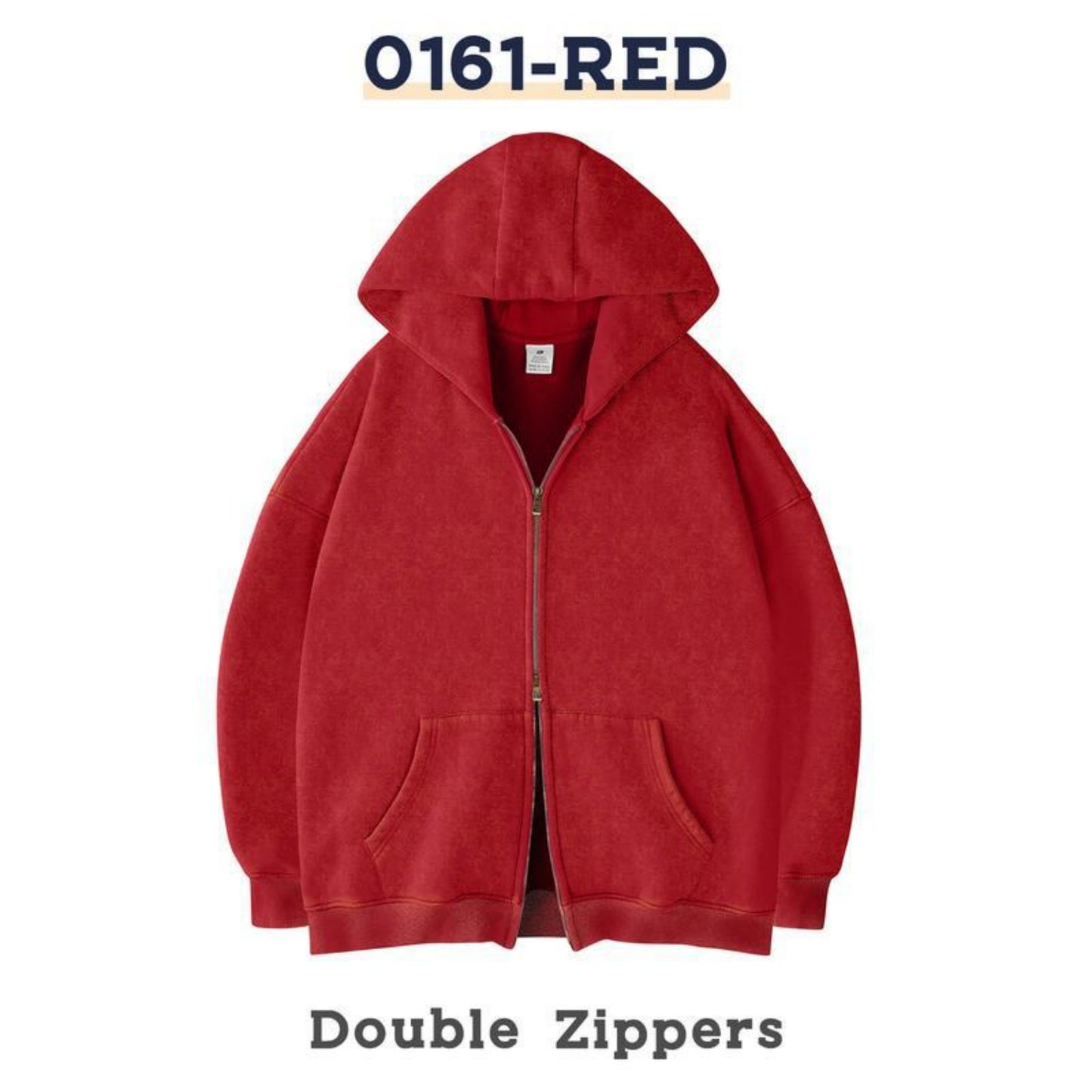 Men's And Women's Casual Zipper Hoodies